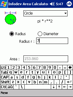 Area Calculator 1.0