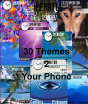 A-Theme Pak 2 Includes 30 themes to your phone