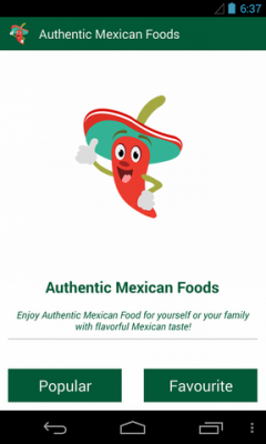 Authentic Mexican Foods