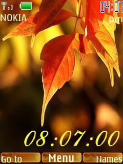 Autumn Clock