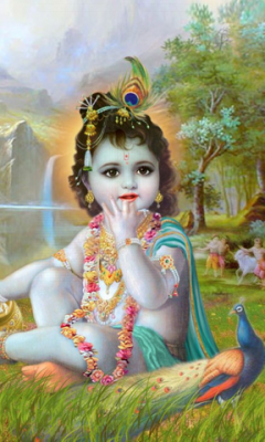 Baby Krishna Live Wallpaper