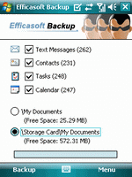 Efficasoft Backup