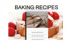 Baking recipes food
