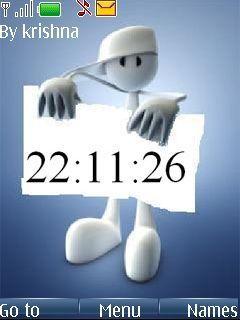 Banner-clock