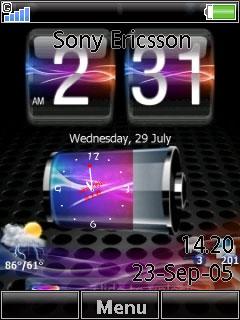 Battery And Clock
