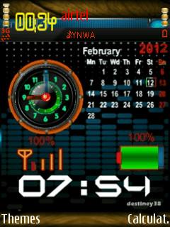 Battery And Clock