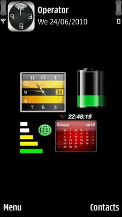 Battery Clock