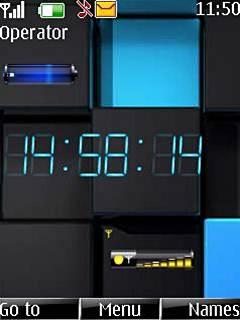 Battery Clock