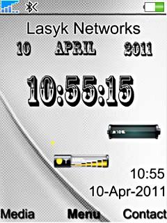 Battery Clock