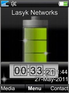 Battery Clock
