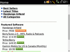 Handango Mobile App Store