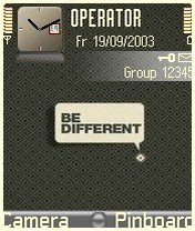 Be Different
