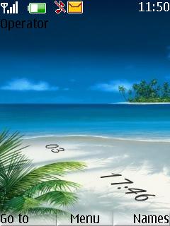 Beach Clock