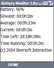 Beersoft Battery Monitor