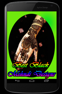 Best Black Mehndi Designs