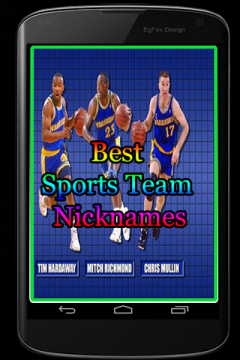Best Sports Team Nicknames