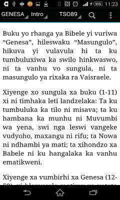 Bible In Tsonga - BIBELE