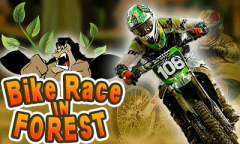 BIKE RACE IN FOREST