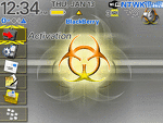 8300 Blackberry ZEN Theme: Biohazard