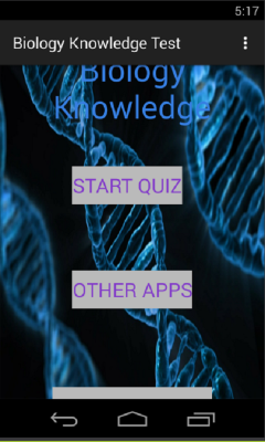 Biology Knowledge Test
