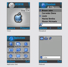 blackApple---a theme for Nokia s 60