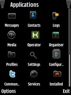 Blackberry Icons