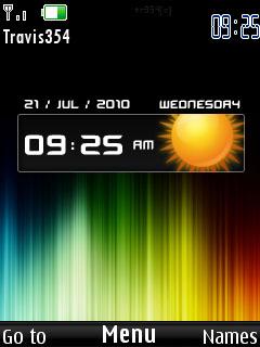 Blackour Clock