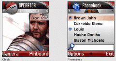 classic 7610 style--theme designed with blackand red