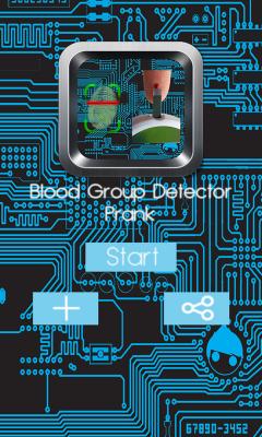 Blood group detector Prank