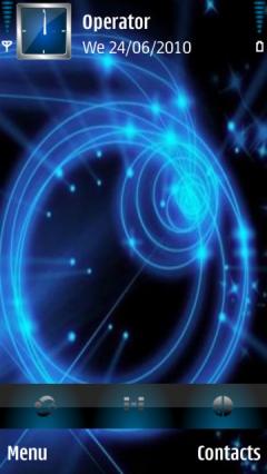 Blue Abstract