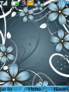 Blue Abstract
