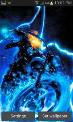 Blue Fire Rider LWP