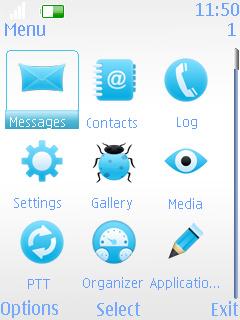 Blue N White Lite