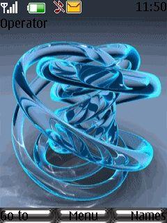 Blue Swirl