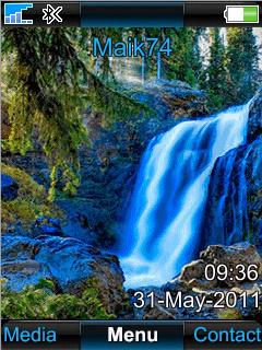 Blue Waterfall