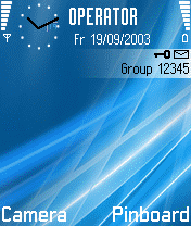 Blue Color Vision theme. Price-, Feeling+ !!!