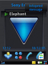 Blue Fantasy Theme UIQ