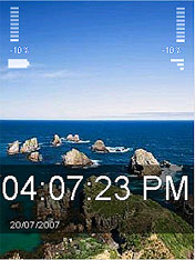 Sea View Theme S60 3rd + Screen Saver  Flash Lite
