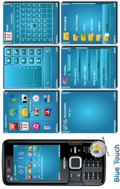 Blue Touch Theme