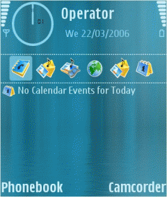 A pure blue theme[SymbianSigned]