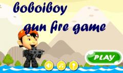 Boboiboy Gun Fire Game
