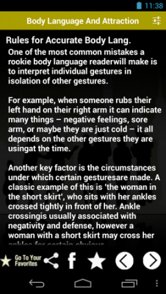Body Language & Attraction