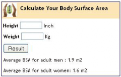 Body Surface Area