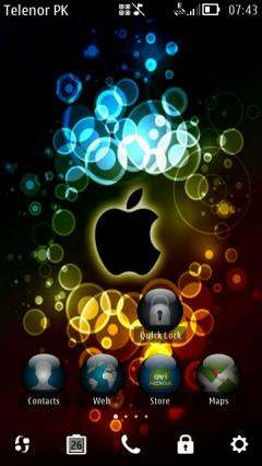Bokeh Apple