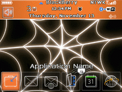 8800 Blackberry Zen Theme: BOO! Animated