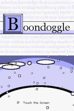 Boondoggle