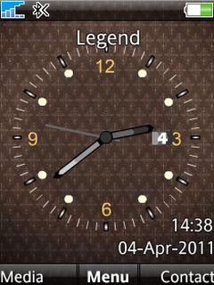 Brown Clock