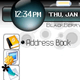 Bubble Black Zen 8300 Theme