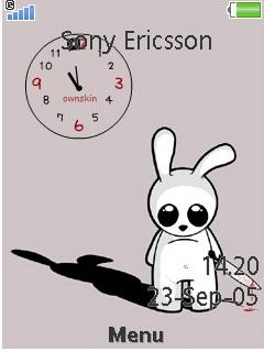 Bunny Clock