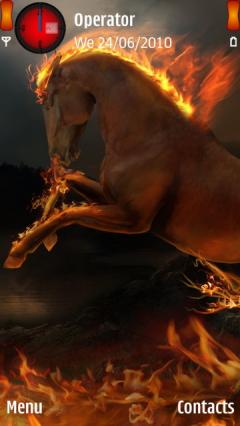 Burning Horse